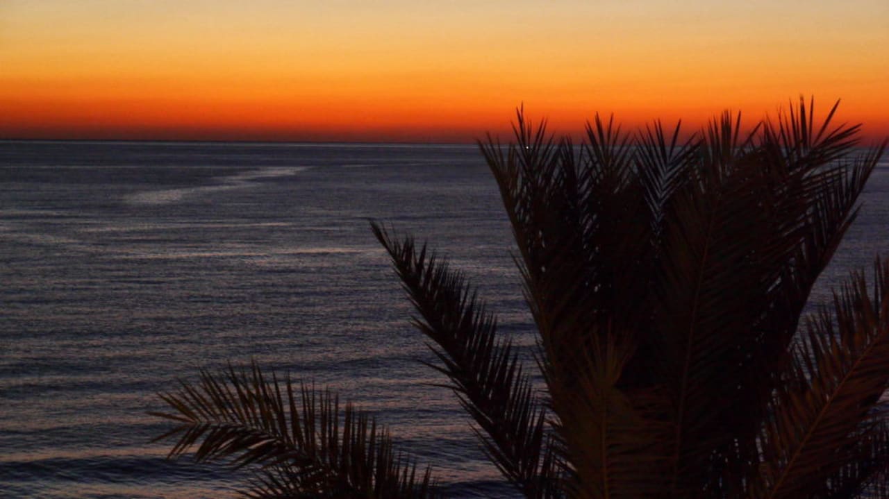 Ausblick von unserem Balkon Hotel Corissia Princess