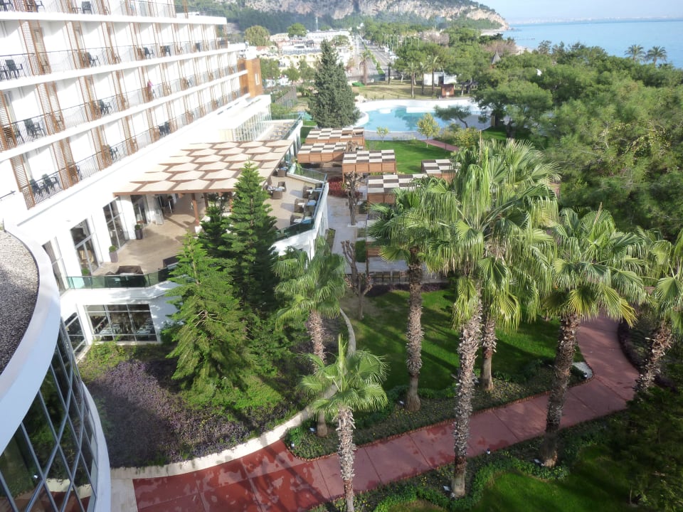 Unser Blick aus dem Fenster... TUI MAGIC LIFE Beldibi +16