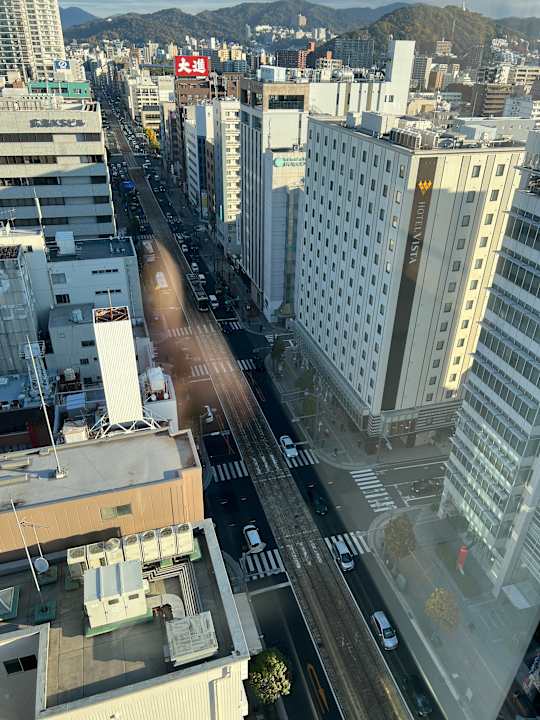 Ausblick Candeo Hotels Hiroshima Hatchobori