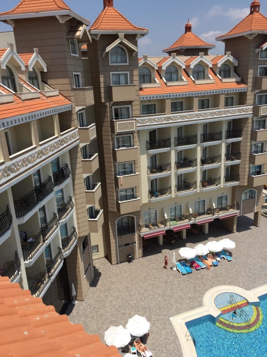 Rückseite des Hotels Side Mare Resort & Spa