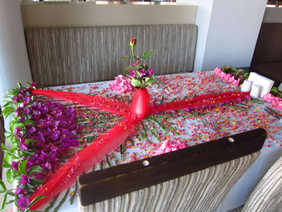 Deko zu einem besondern Anlass Telatiye Resort