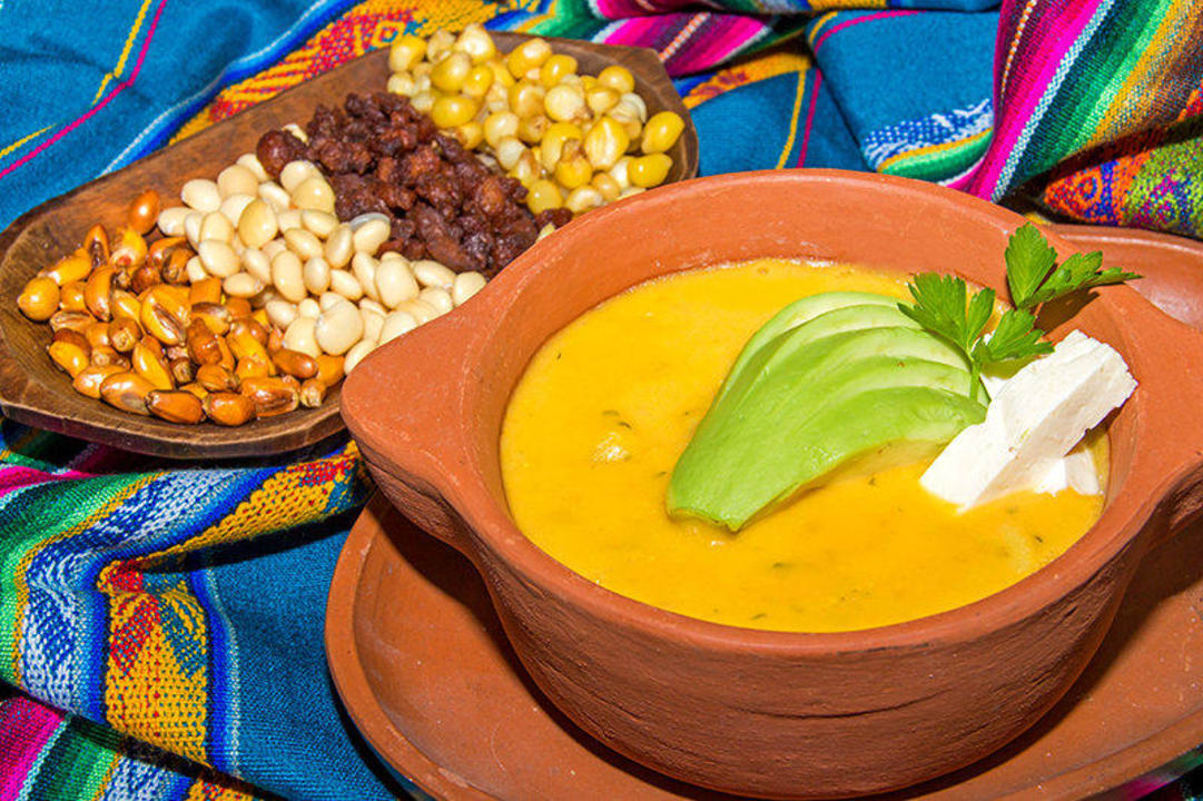 Locro/ Traditional Soup Locro Hacienda Hosteria Chorlavi