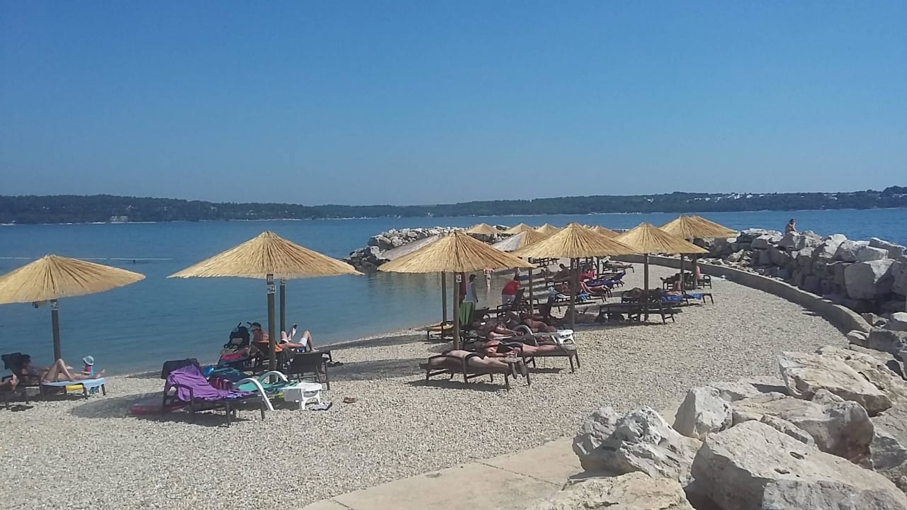 Kiesstrand Aminess Vival Maestral Hotel
