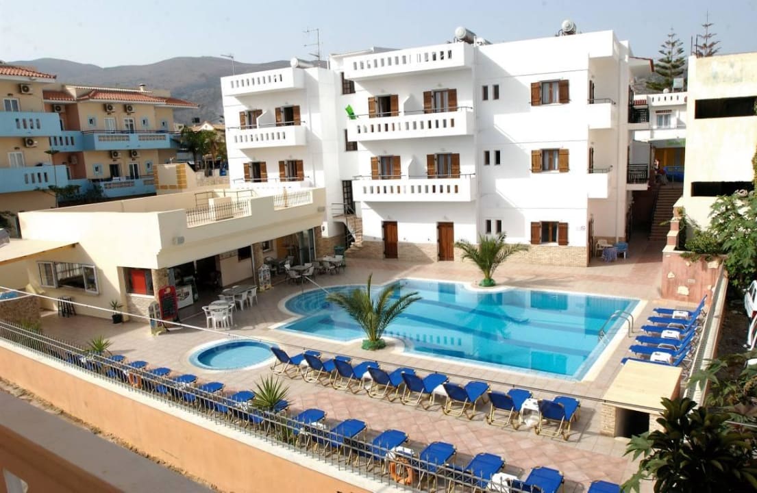 Exterior view Semiramis Malia Apartments