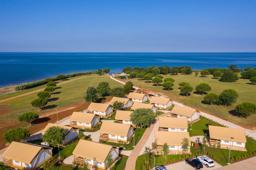Außenansicht Camping Park Umag Glamping