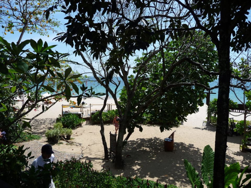 Rechter Strandbereich Hotel Pimalai Resort & Spa