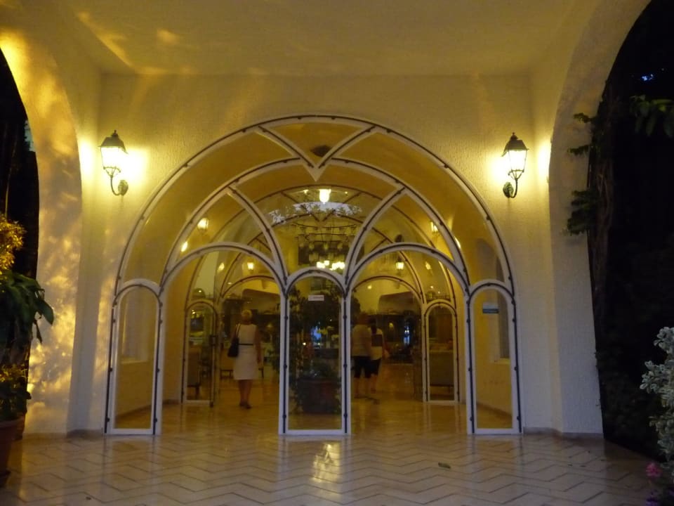 Sicht vom Eingang Mahdia Beach & Aquapark