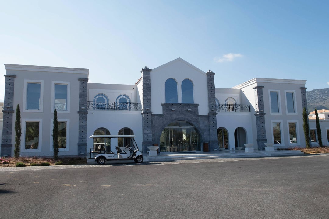 Hauptgebäude/-eingang Anemos Luxury Grand Resort