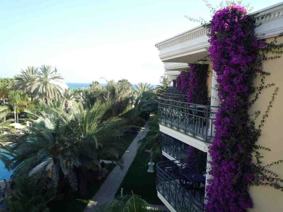 Blick von einem unserer Balkone Hotel Yetkin