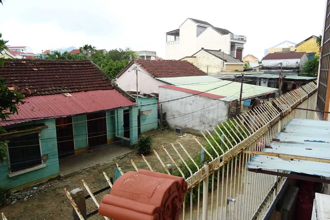 Nicht so toller Blick aus dem Zimmer Hoi An Lantern Hotel
