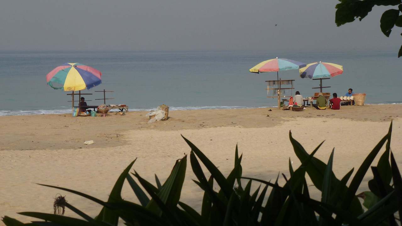 Ausblick auf das Strandleben  Aureum Palace Hotels & Resorts Ngapali