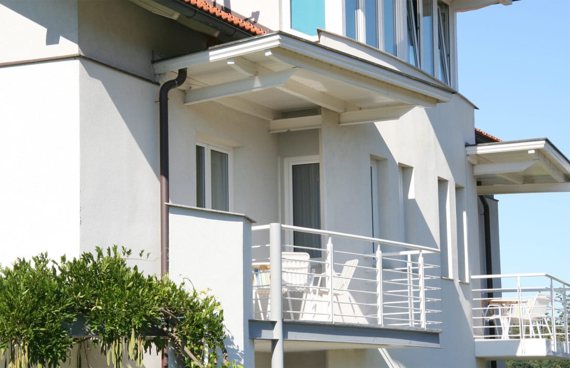 Balkon - Haus 3  Ferienwohnung Typ F & G Ferienwohnungen Scheiber