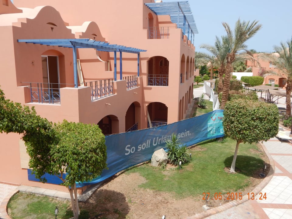 Umbau vom ganzen Block Jaz Makadi Oasis Resort
