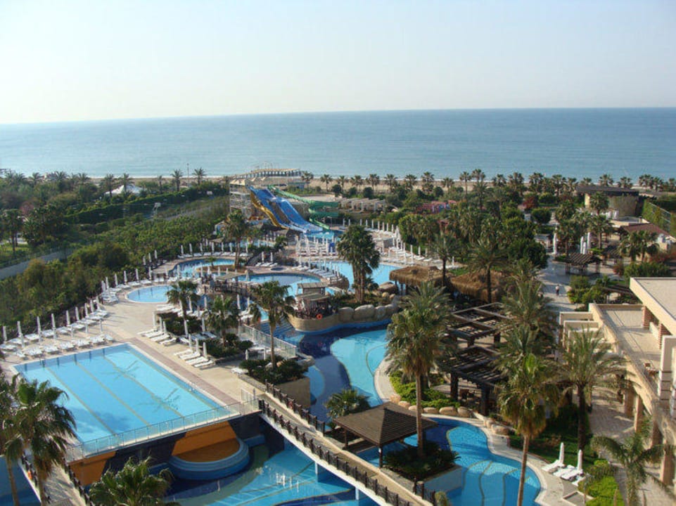 Ausblick vom Balkon Fame Residence Lara & Spa