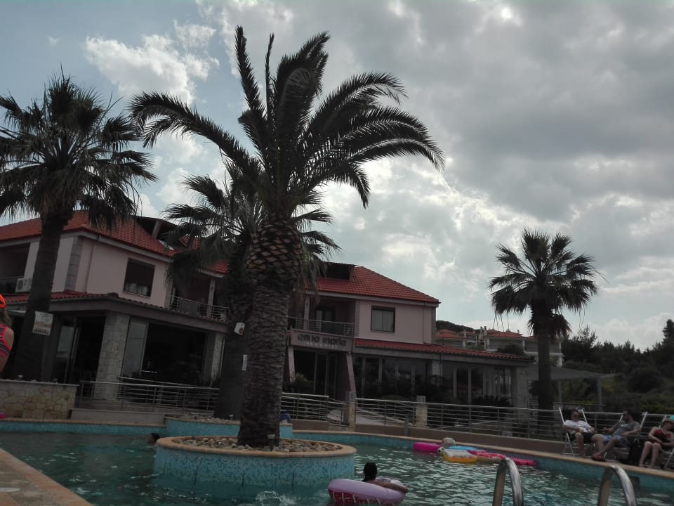 Relaxen am Pool  Hotel Anna Maria Paradise