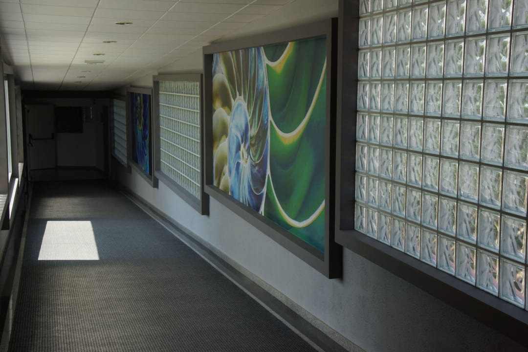 Der Tunnel zum Nebengebäude Hotel Riu Nautilus - Adults only