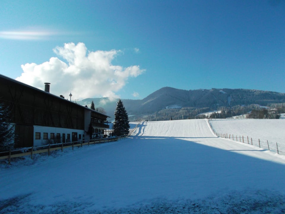 Blick vom Balkon Gästehaus Kohlerhof