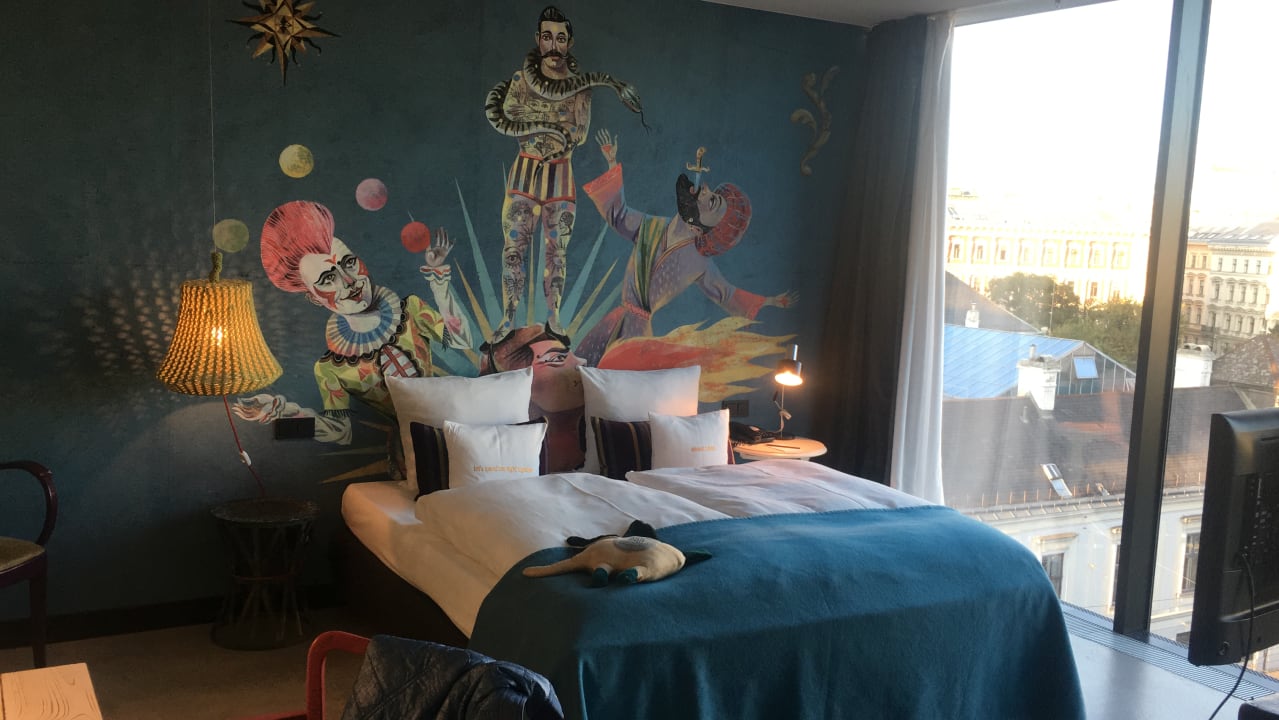 Zimmer 25hours Hotel Wien beim MuseumsQuartier