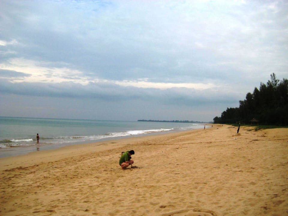 Kilometerlanger Strand Khaolak Orchid Beach Resort