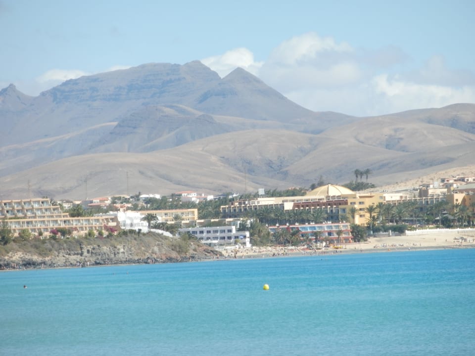 Blick vom anderen Ende der Bucht Ri. Hotel SBH Costa Calma Beach Resort