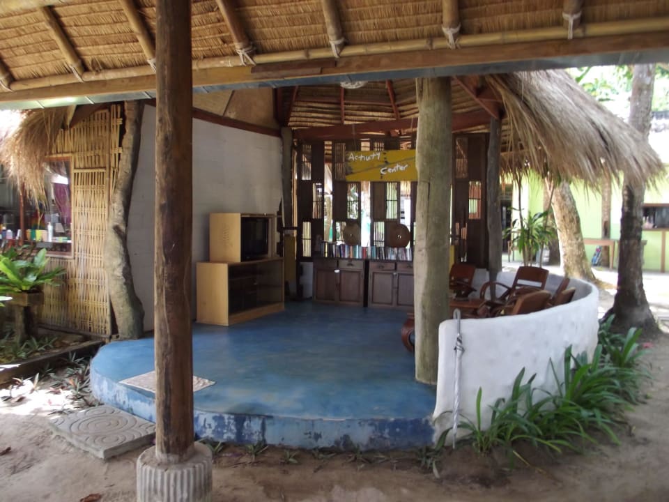 Das Fernseh und Lesezimmer der Anlage Hotel Thapwarin Resort