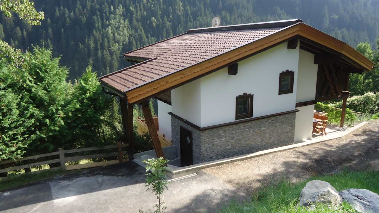 Außenansicht Zirbenhäusl Korum