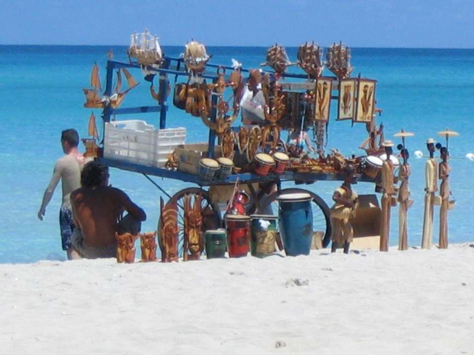 Strandverkäufer Sol Hicacos Varadero