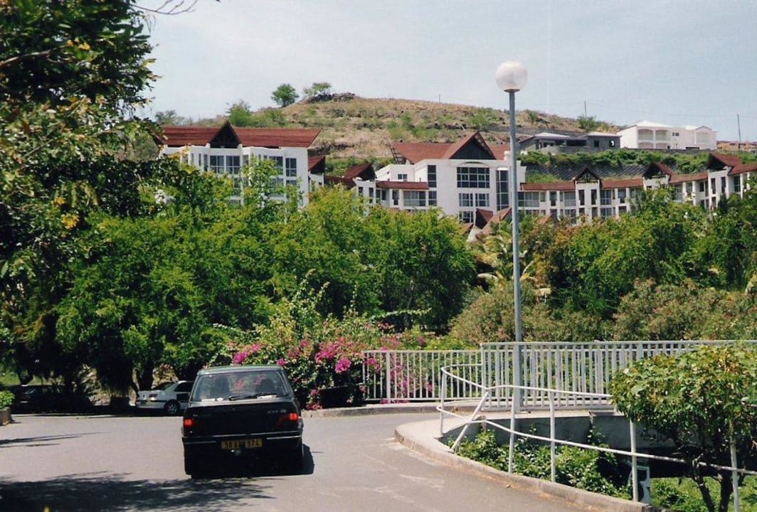 Blick zum Hotel Hotel Residence Le Domaine des Mascareignes
