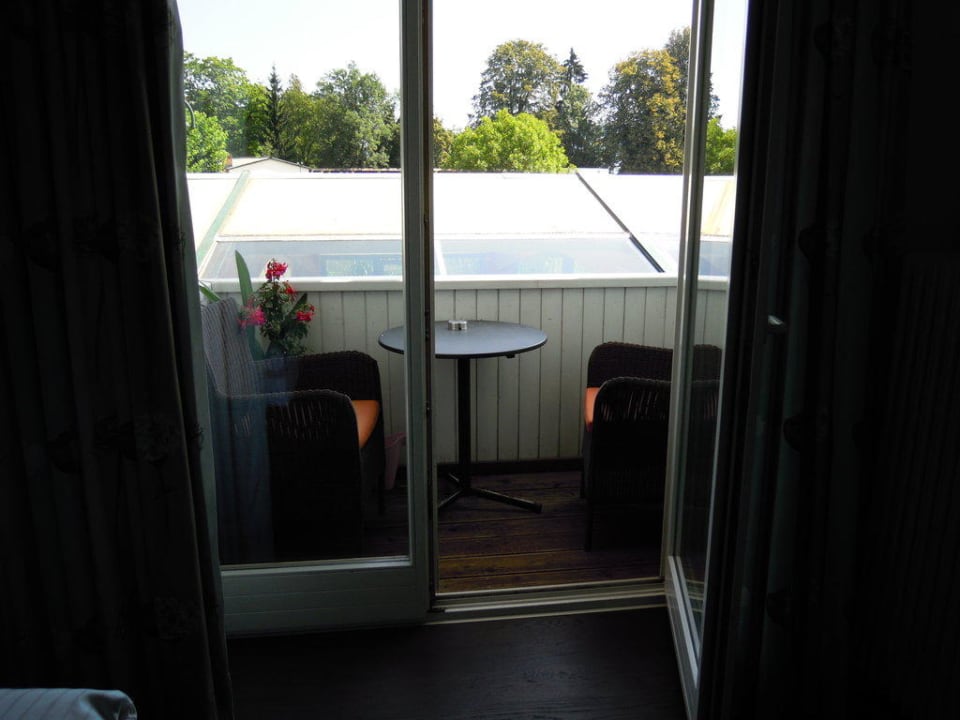 Unser kleiner, feiner Balkon Seehotel Hubertushof