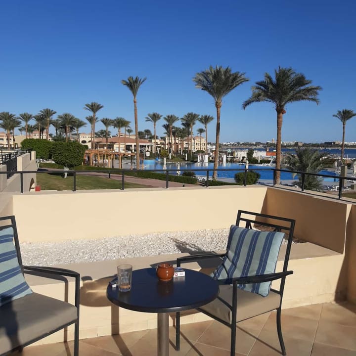 Ausblick Cleopatra Luxury Resort Makadi Bay
