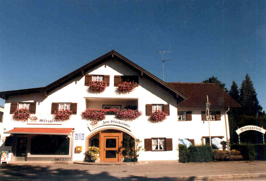 Eingang Landgasthof Zum Brückenwirt