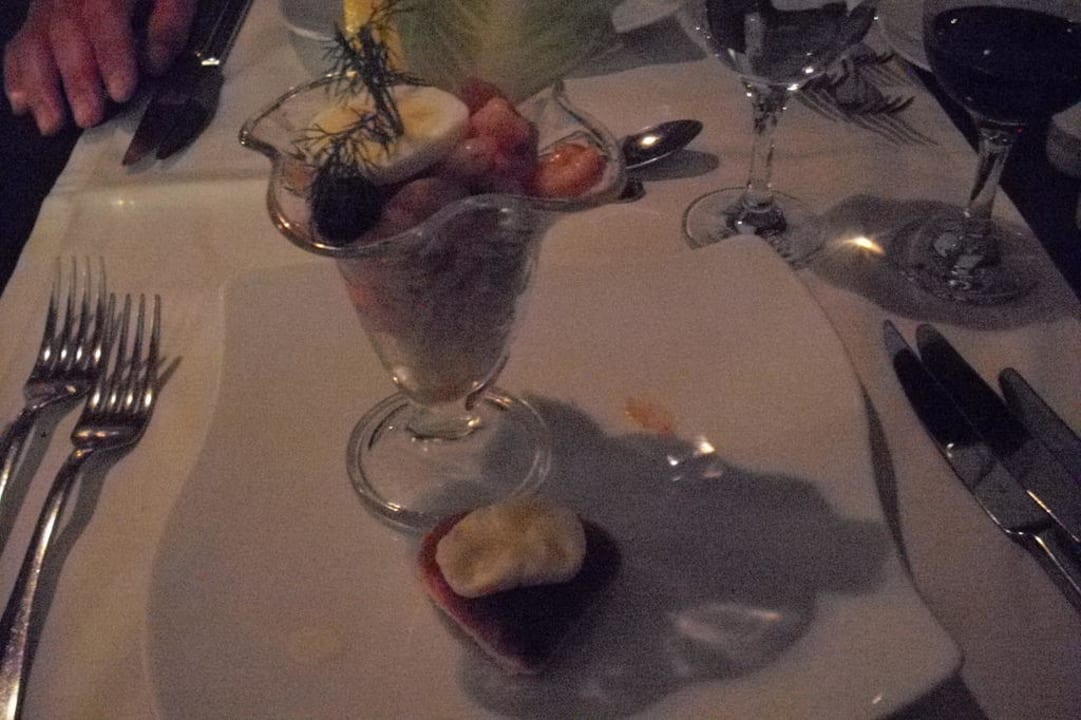 Vorspeise im Vinario Concorde De Luxe Resort