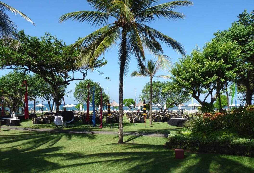 Vorbereitungen für ein Galadinner Ayodya Resort Bali