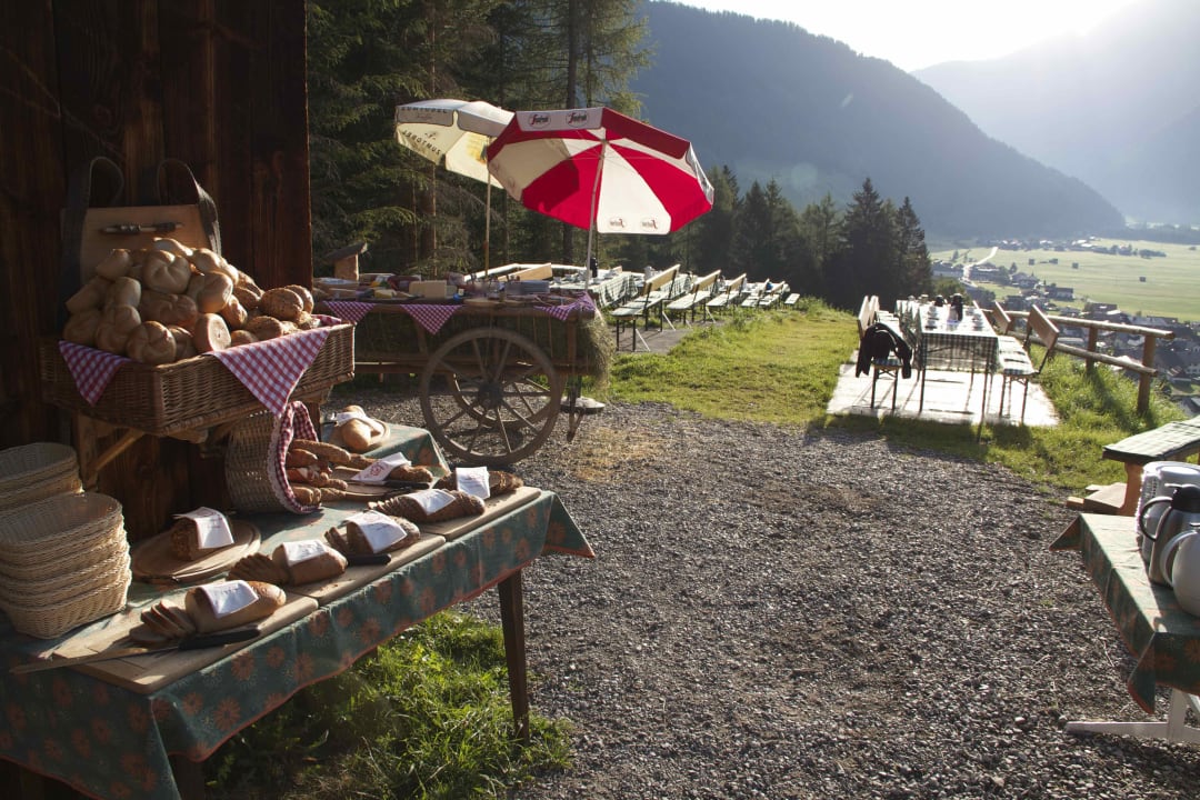 Bergfrühstück Oberlechtaler Hof