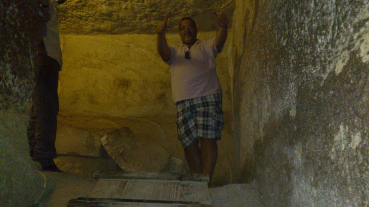 Ein Grab in der Pyramiede Pickalbatros Alf Leila Wa Leila Resort - Neverland Hurghada