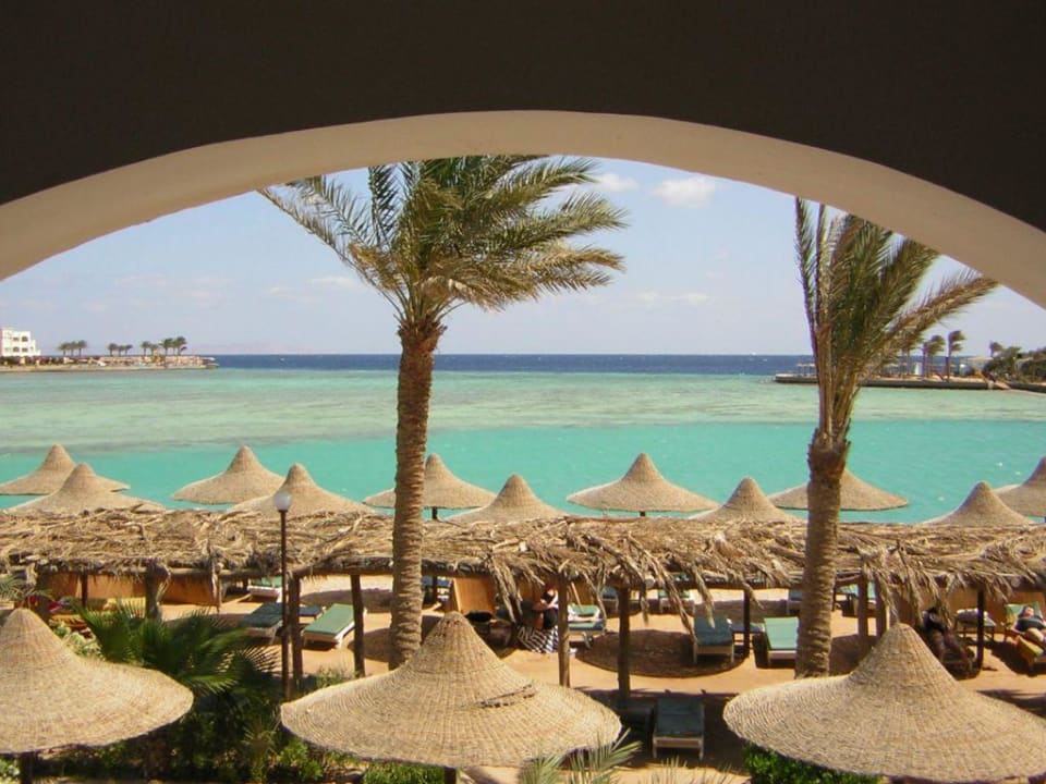 Sicht auf den Strand Arabia Azur Resort