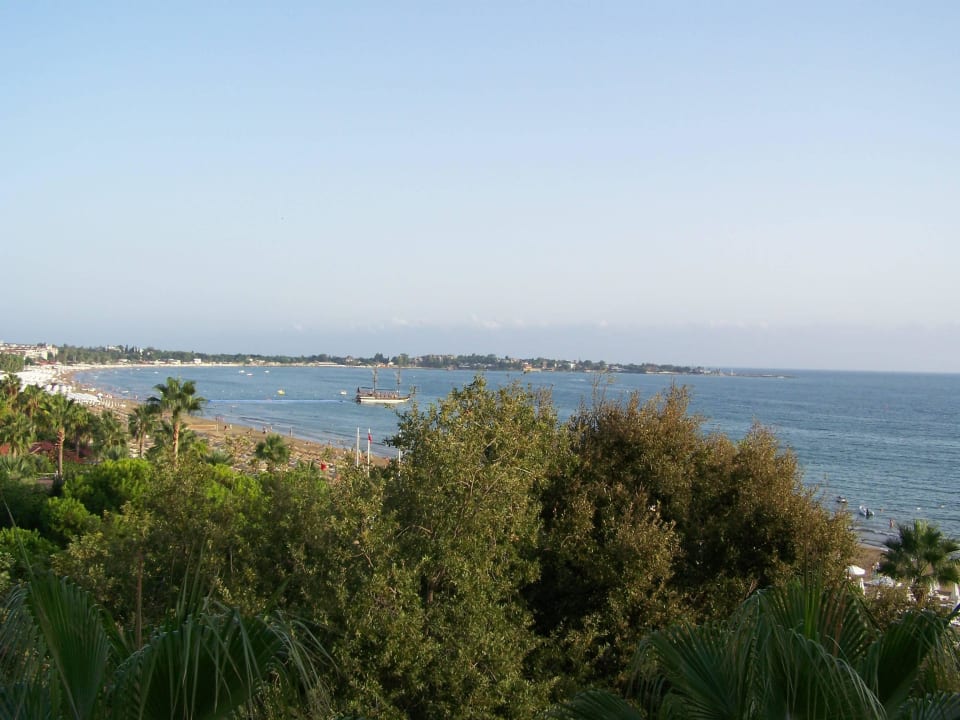 Ausblick vom vierten Stock Melas Resort Hotel