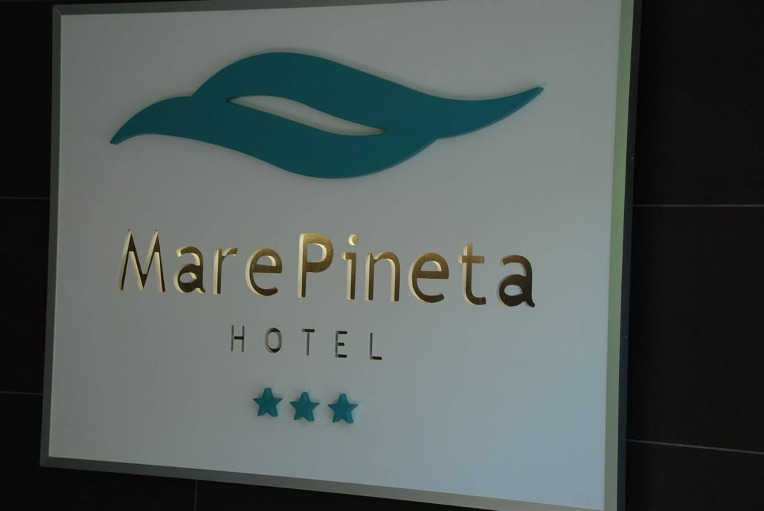 Schild Hotel Mare Pineta