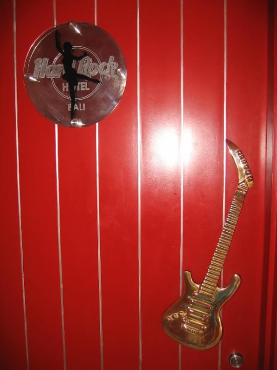 Toilettentür á la Hard Rock Hard Rock Hotel Bali