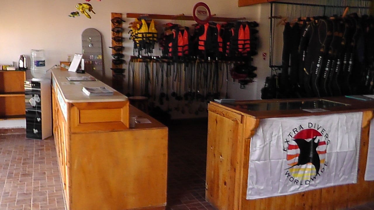 Tauchbasis der Extra Divers Three Corners Equinox Beach Resort