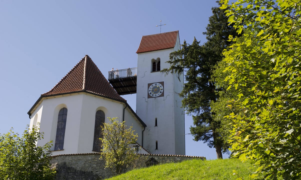 St. Georgs Kirche Panoramagasthof Auf Dem Auerberg