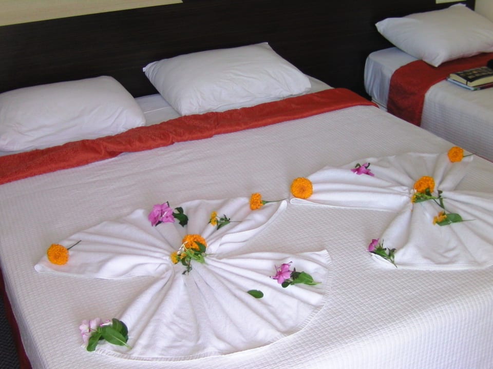 Liebevolle Gestaltung der Handtücher Yavuzhan Otel