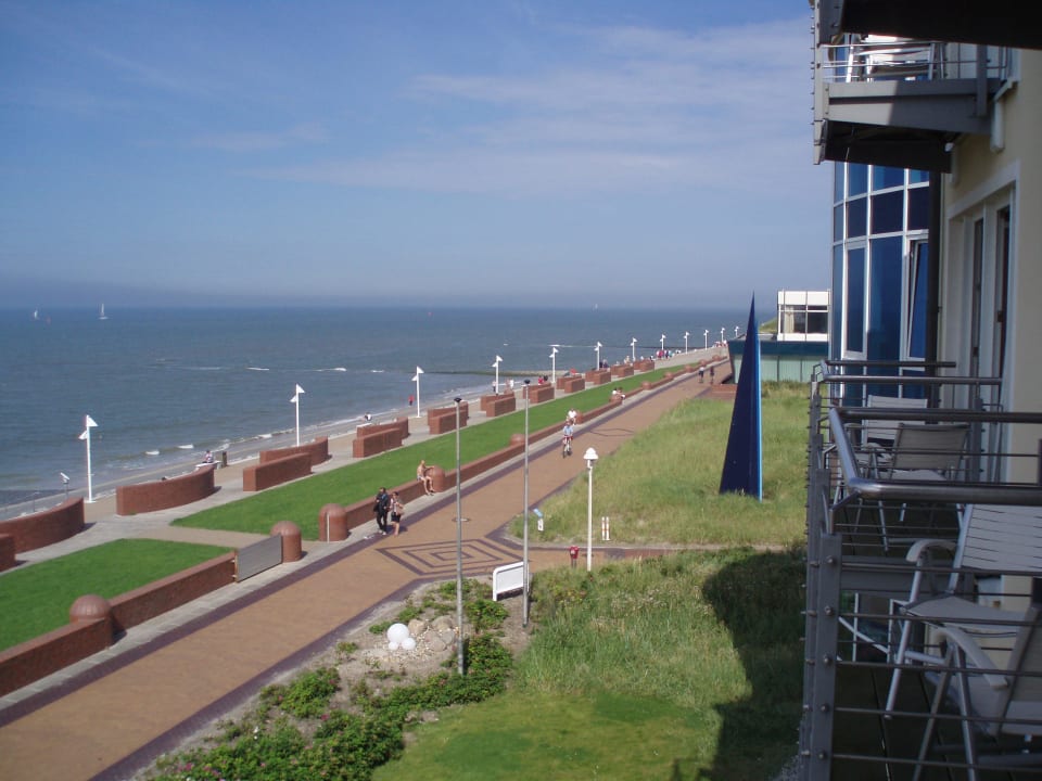 Ausblick Zimmer 215 Strandhotel Georgshöhe