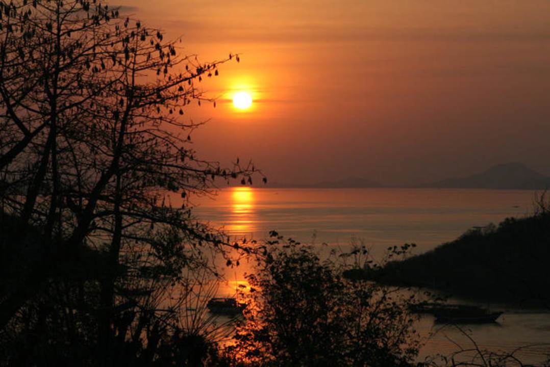 Sunset view from Villa Seirama Alam Villa Seirama Alam