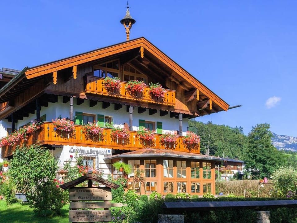 Hausansicht Landhaus Bergsicht