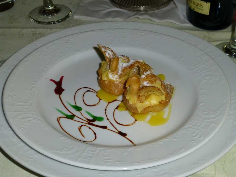 Nachtisch im Romantico Hotel Playa Pesquero