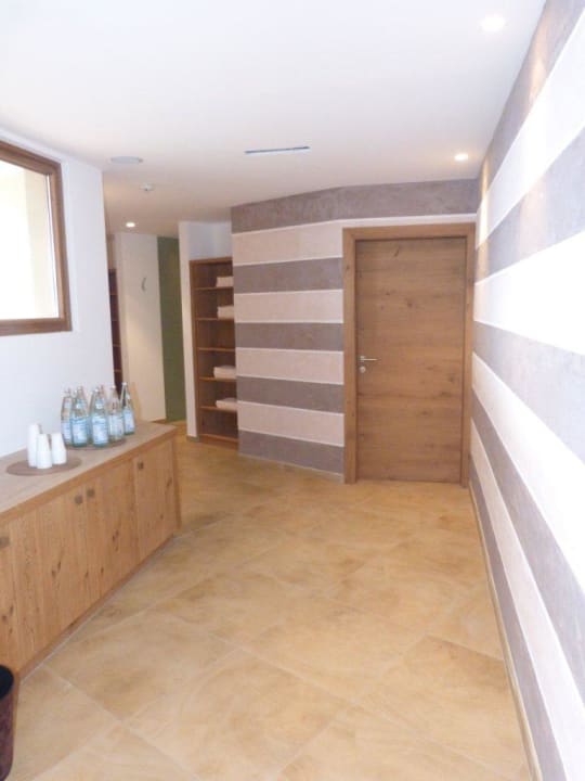 Vorraum zur neuen Panoramasauna Hotel Panorama