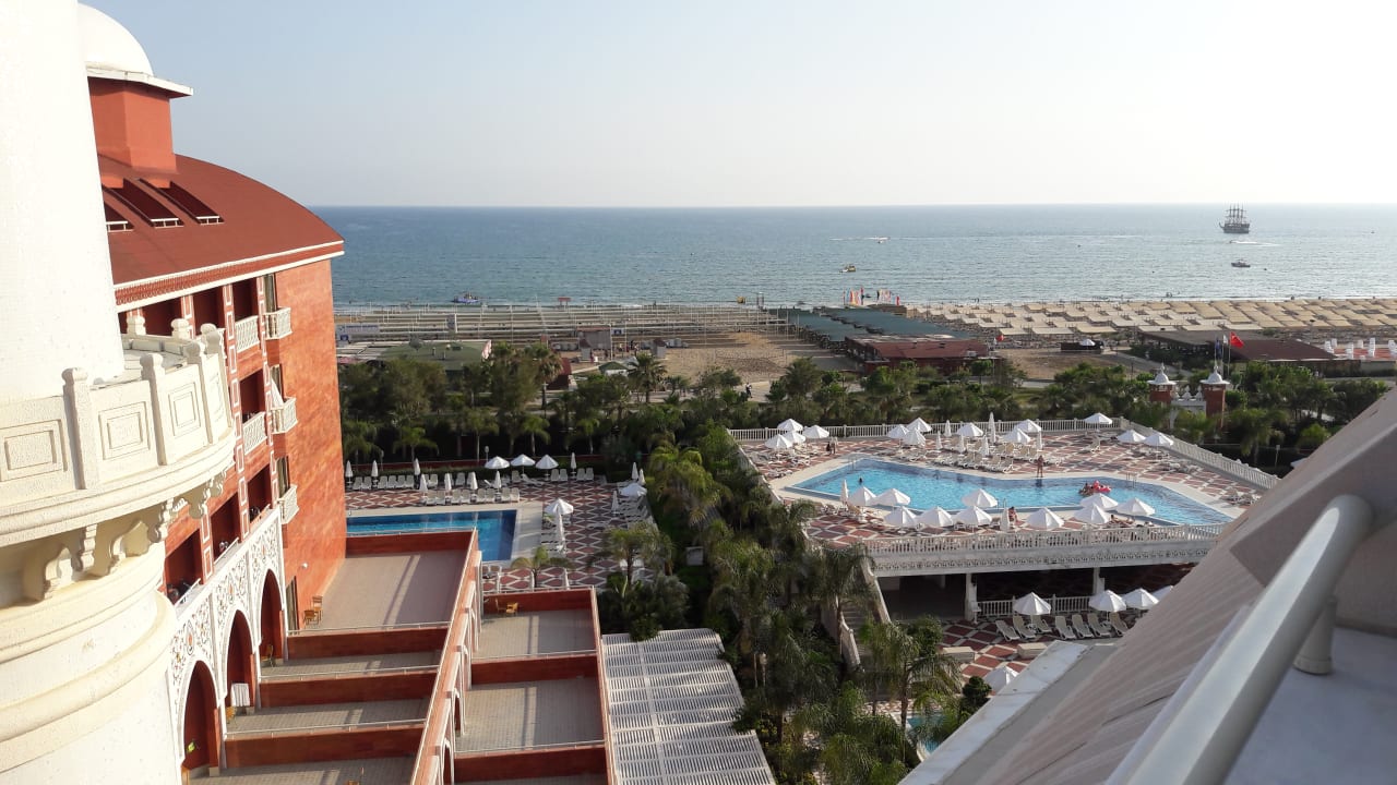 Ausblick Royal Taj Mahal Hotel