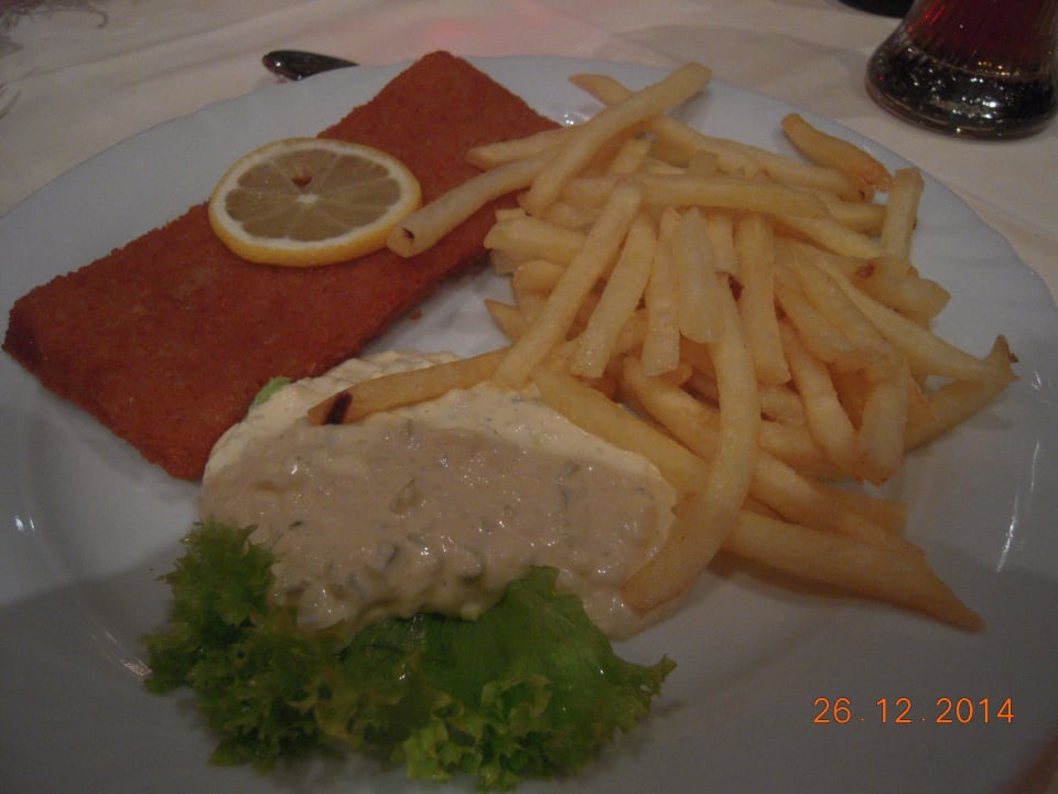 Abendessen/Hauptgang Hotel-Gasthof-Obermair