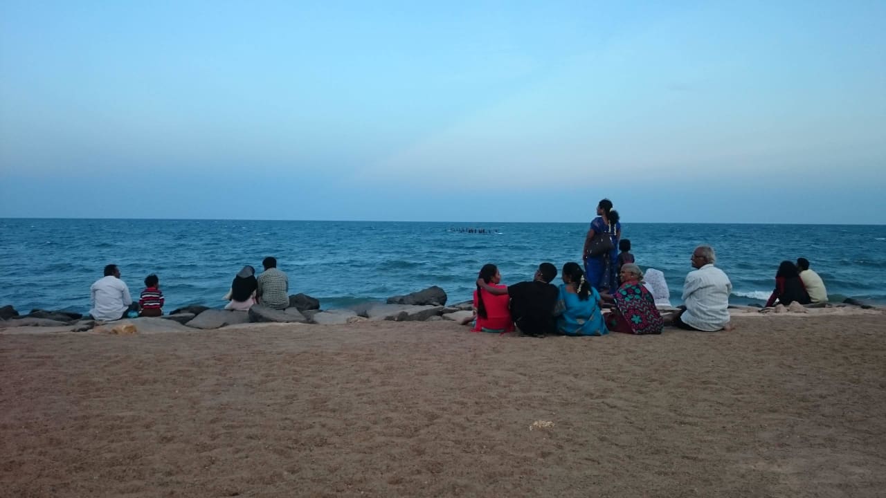 Beach and Bay of Bengal The Promenade